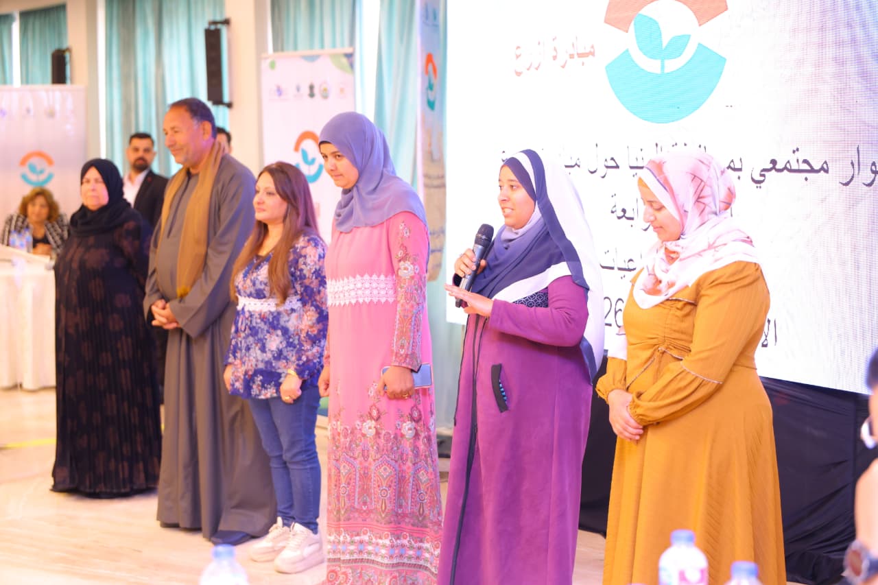  صغار المزارعين المشاركين في مبادرة “ازرع” بالمنيا