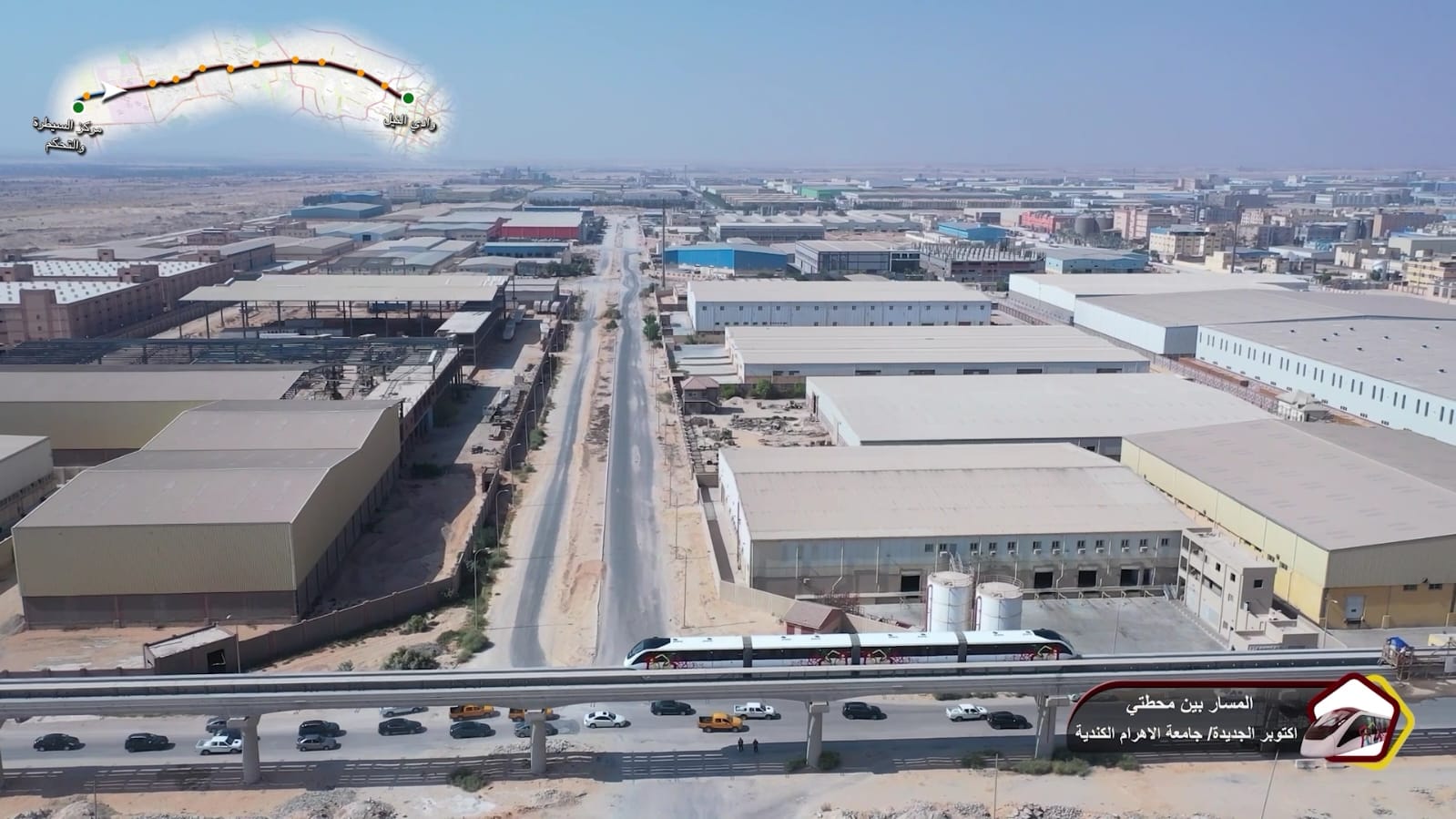 تجربة القطار بالمسار