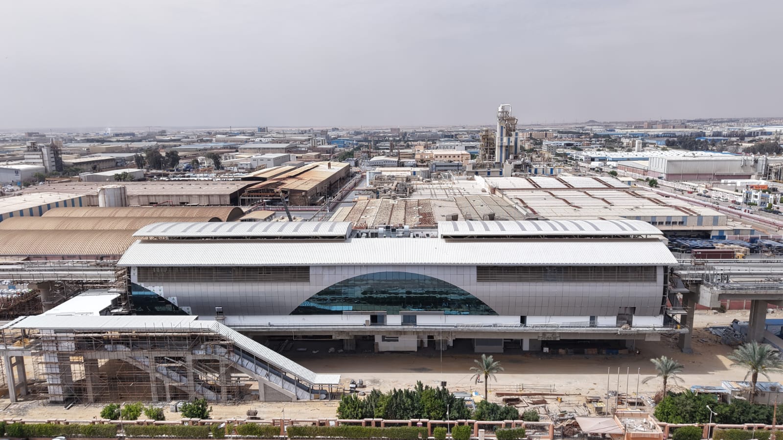 محطات المشروع من الخارج