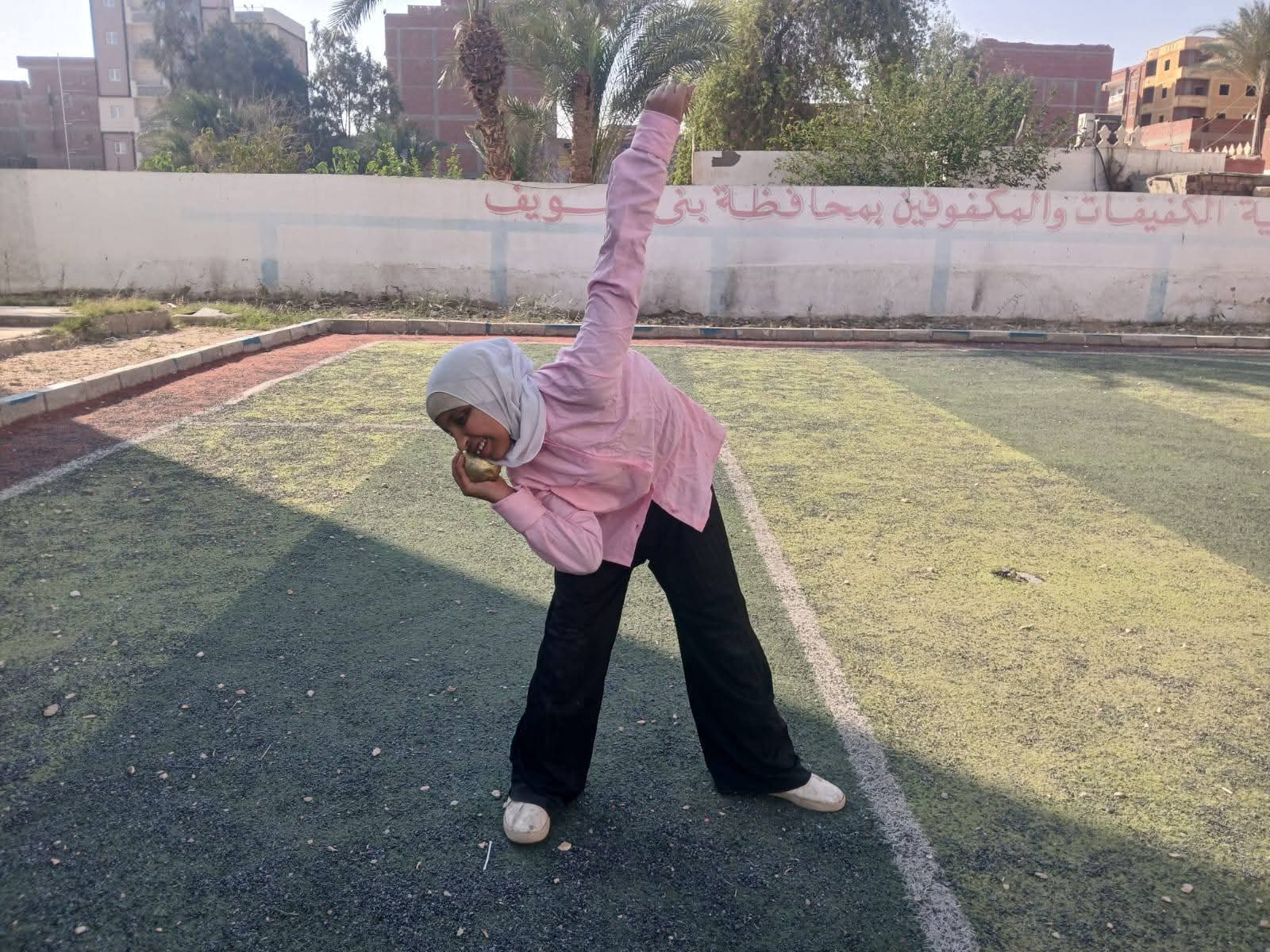 ابطال ذوى الهمم ببنى سويف