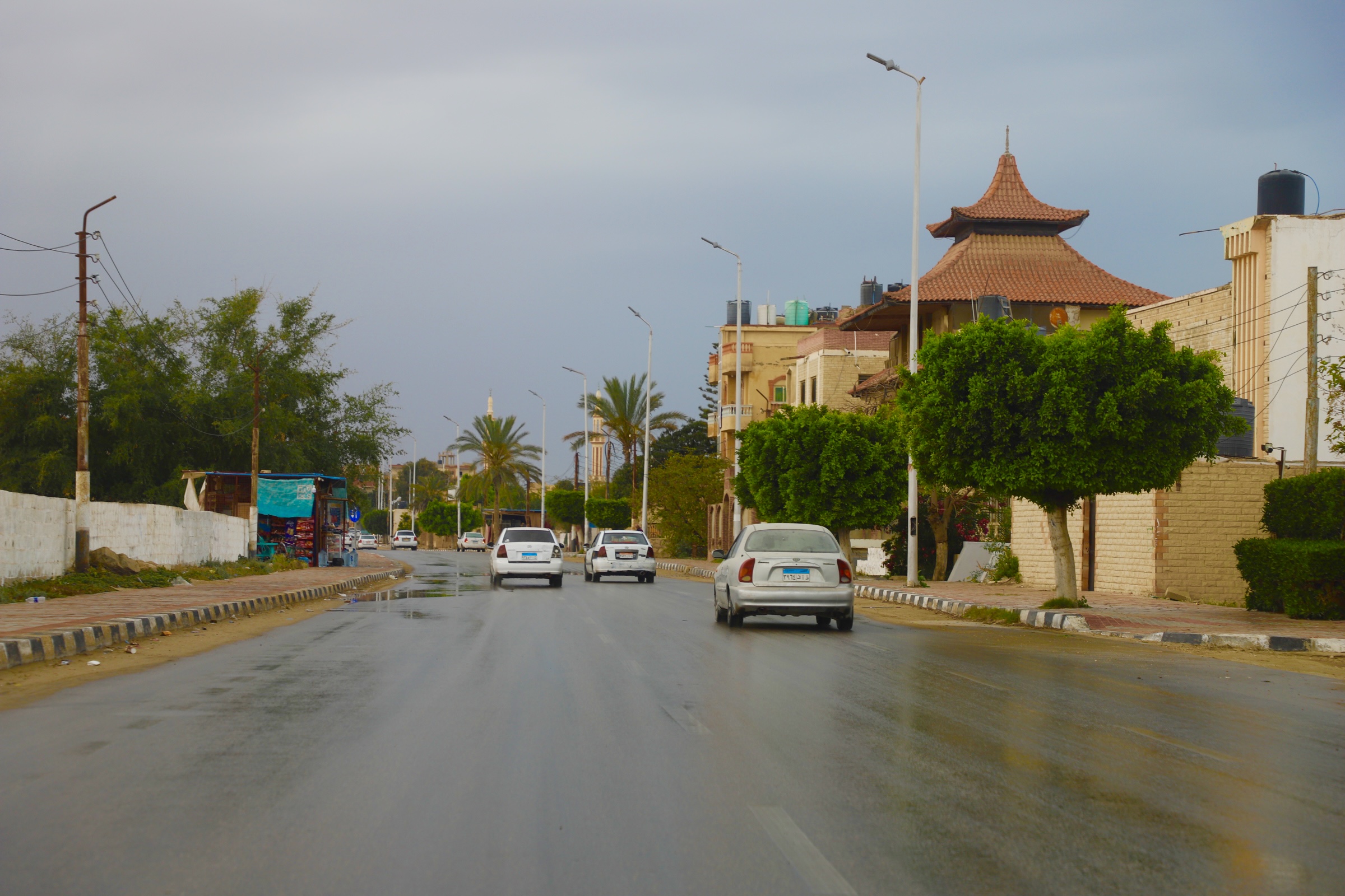 شوارع مدينة العريش الان