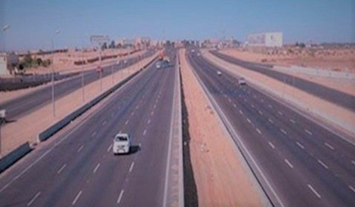 احدث شبكات الطرق تخدم مصيف مطروح
