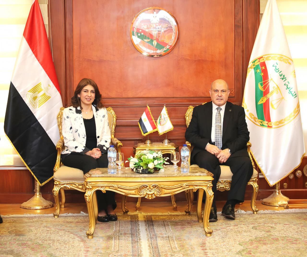 بروتوكول تعاون بين النيابة الإدارية والجامعة المصرية الصينية (1)