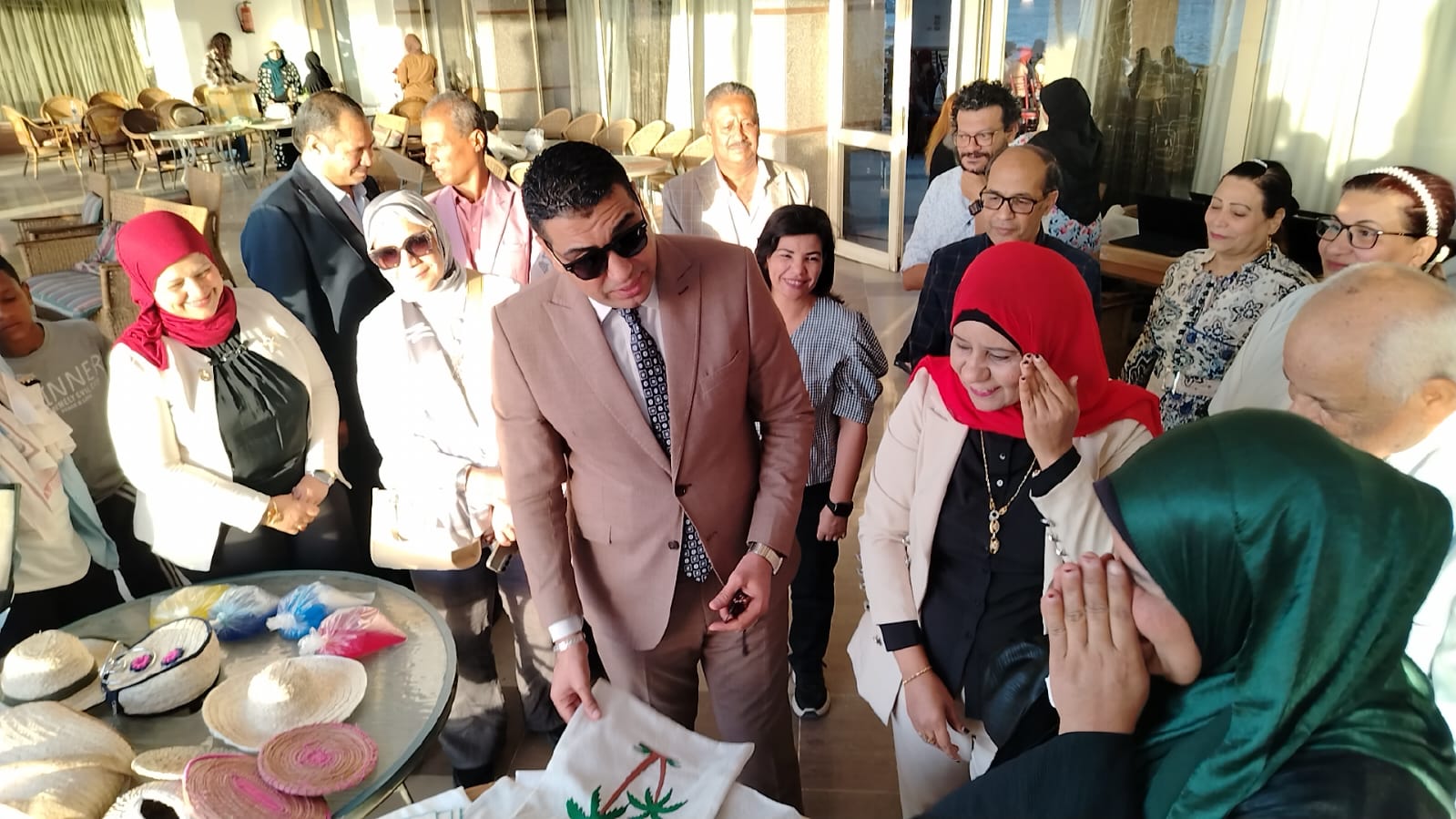 متابعة ختام مشروع بناء لتمكين المرأة وتعزيز ريادة الأعمال بالقرنة