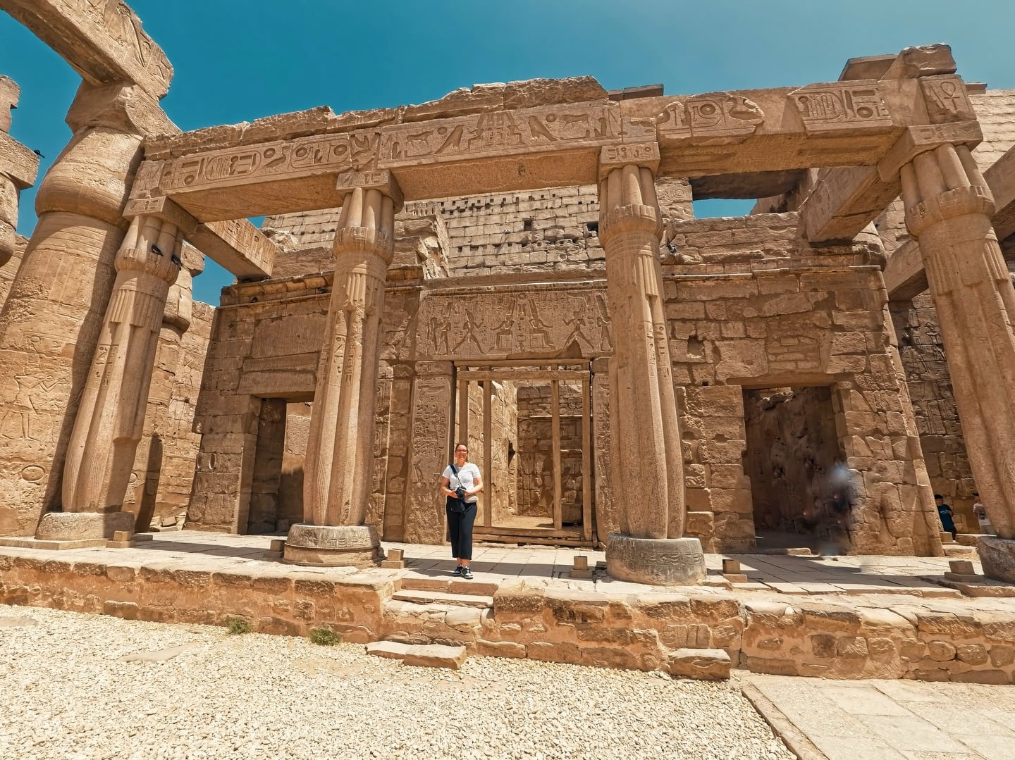إبداعات الهندسة المصرية القديمة بالمعابد