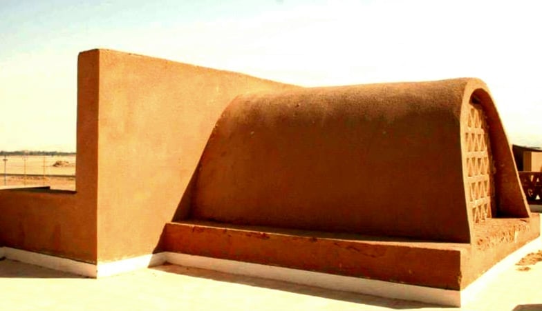 تصميم القرية بنظام الاقبية