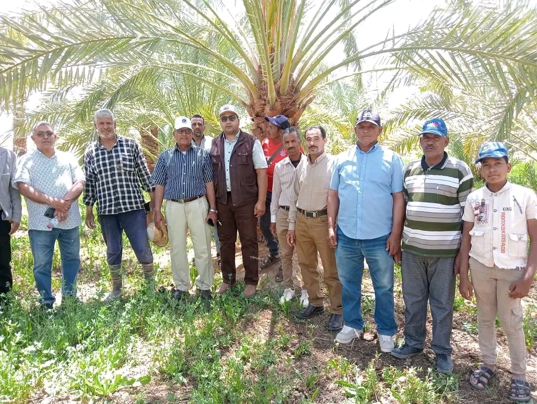 فرق الإرشاد الزراعى اثناء تنفيذ الندوات