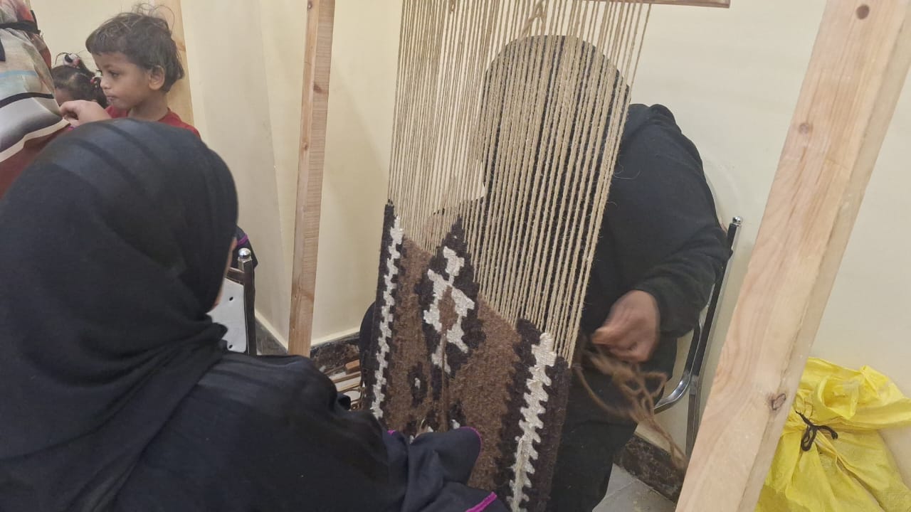 صناعة الكليم العدوى  بأسيوط