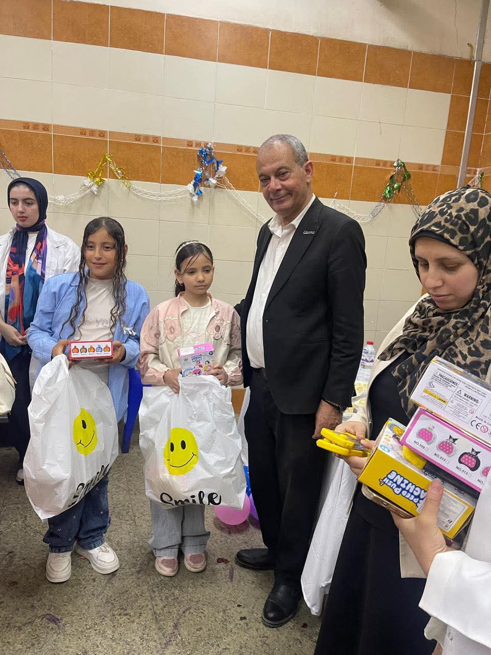 تفاعل الاطفال خلال الفعالية