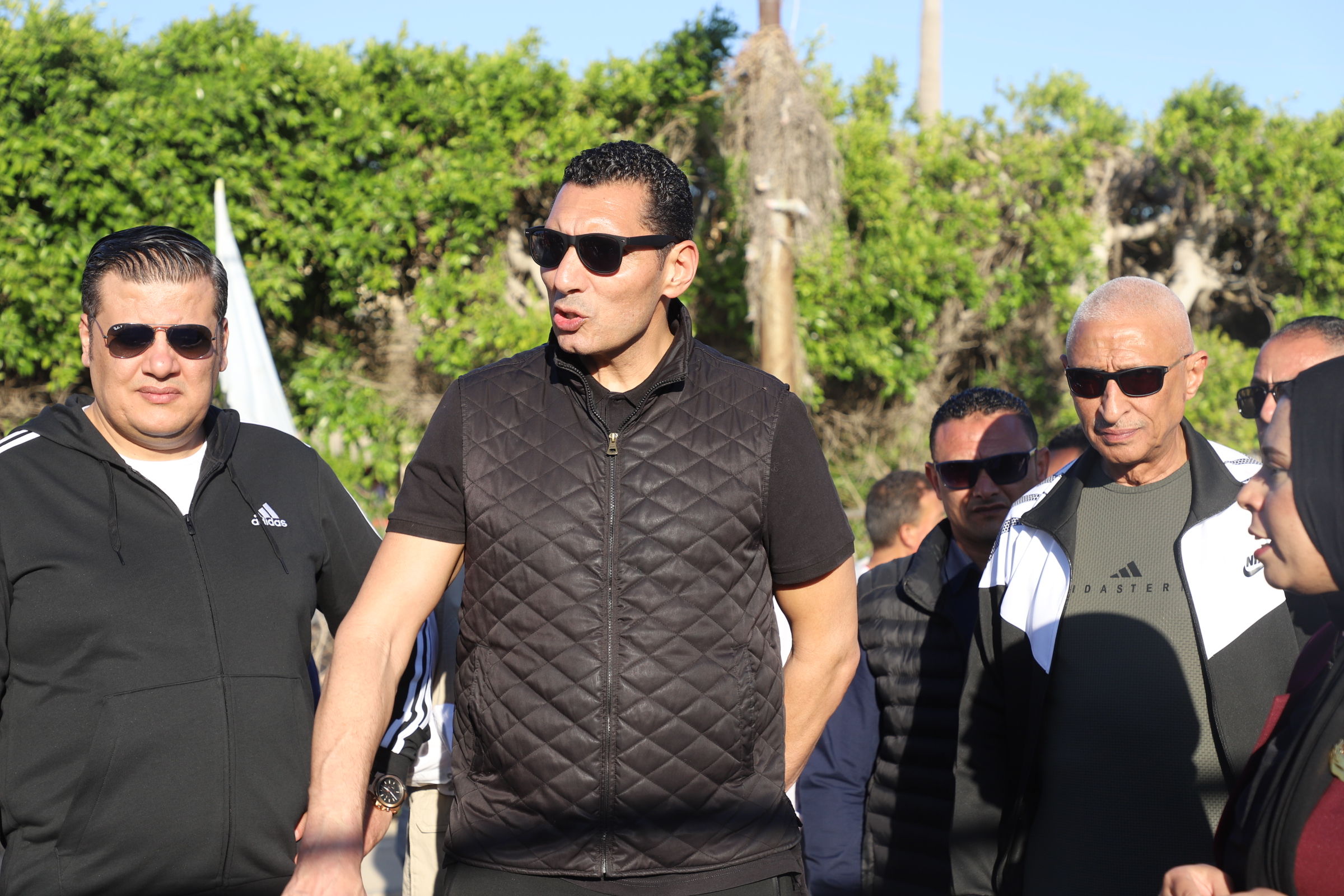 تفقد الملاعب 