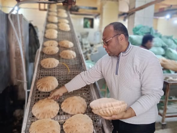 حملة تموينية  لمتابعة انتاج الخبز