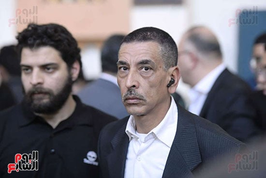 المصلين خلال الجنازة