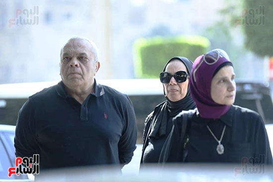 جنازة الراحل مختار نوح بمصطفى محمود