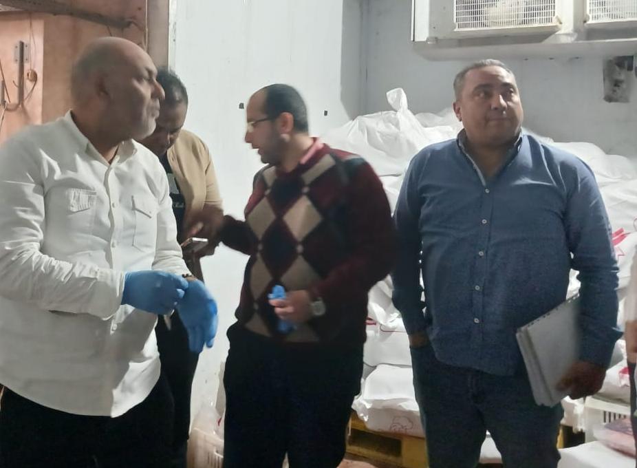 أثناء الحملة بالقليوبية