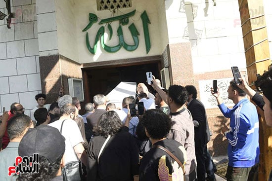 خلال جنازة المفكر مختار نوح