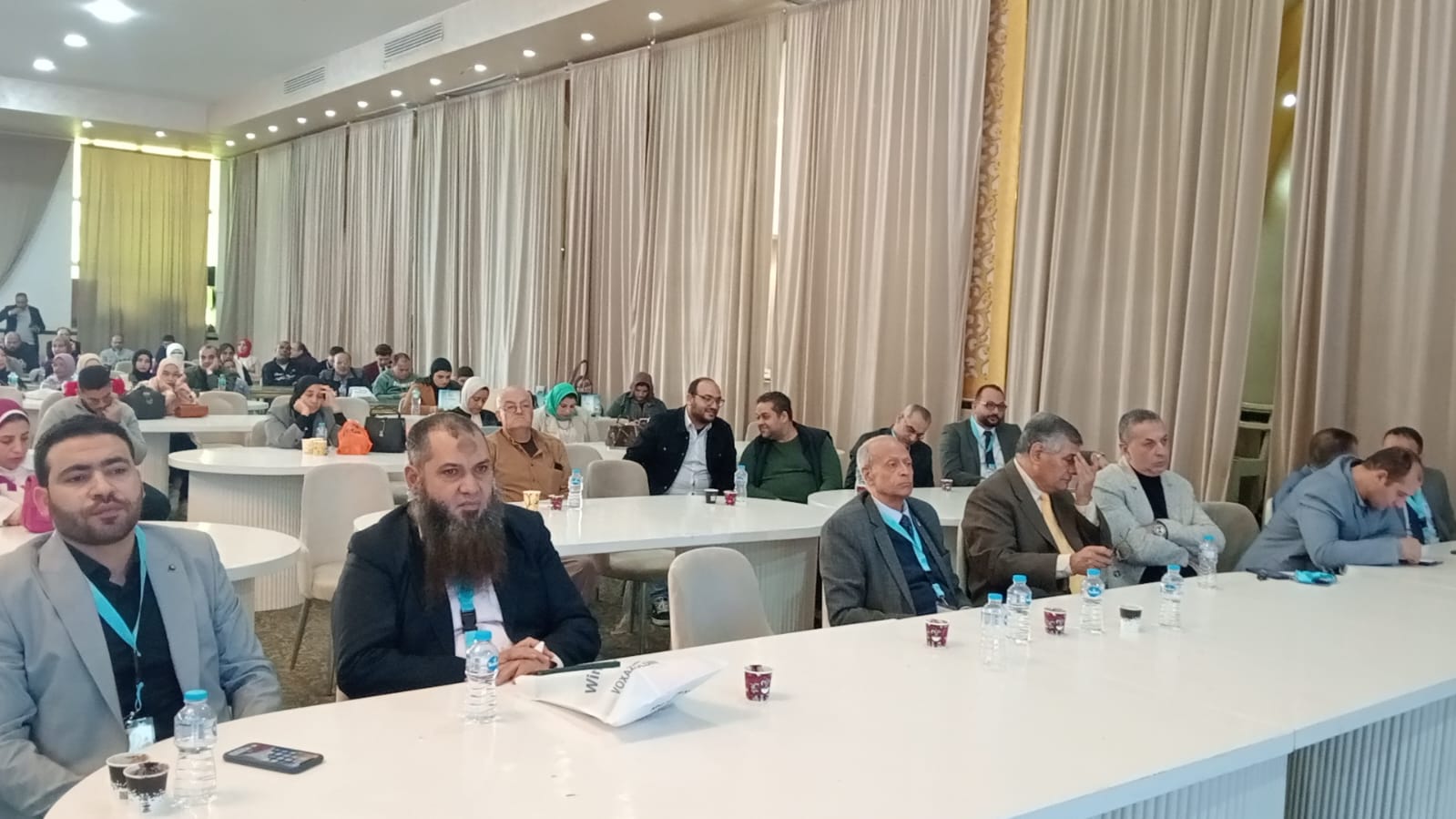 جانب من الحضور بمؤتمر الصدر