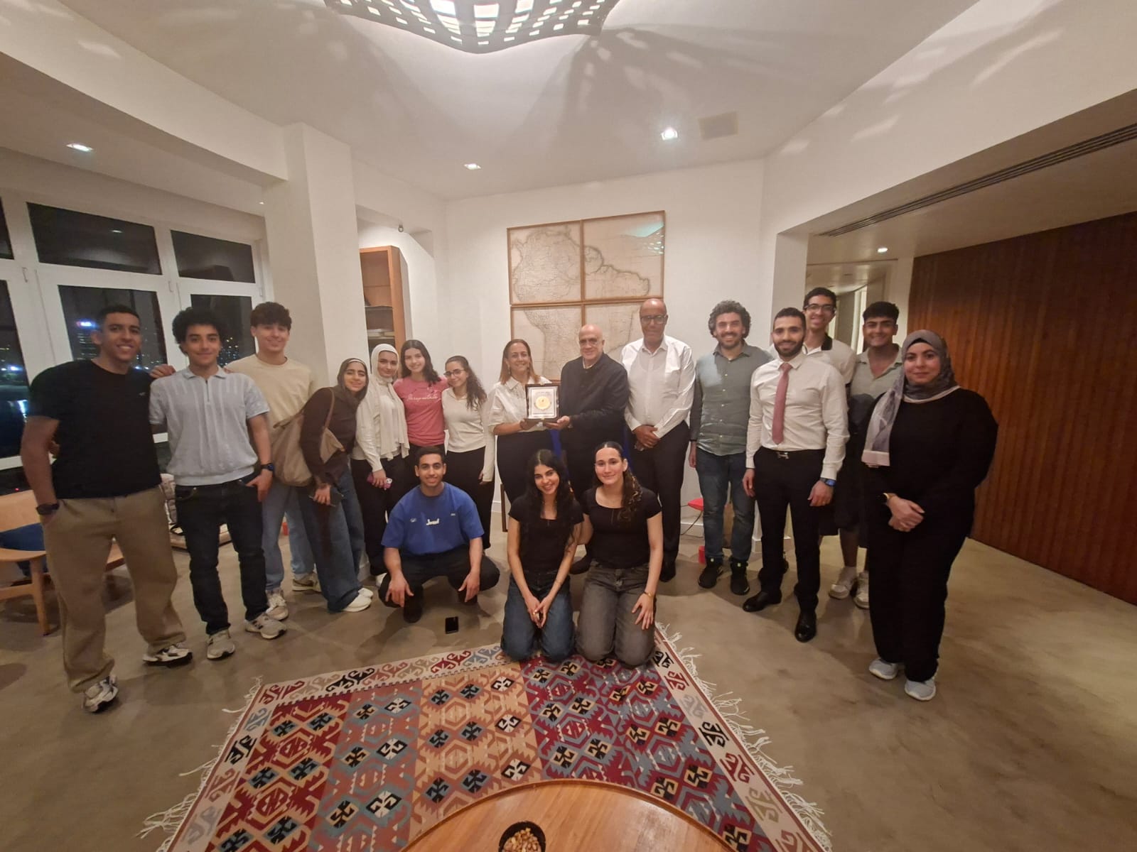 السفارة المصرية فى البرازيل تستقبل بعثة مصر للسلاح