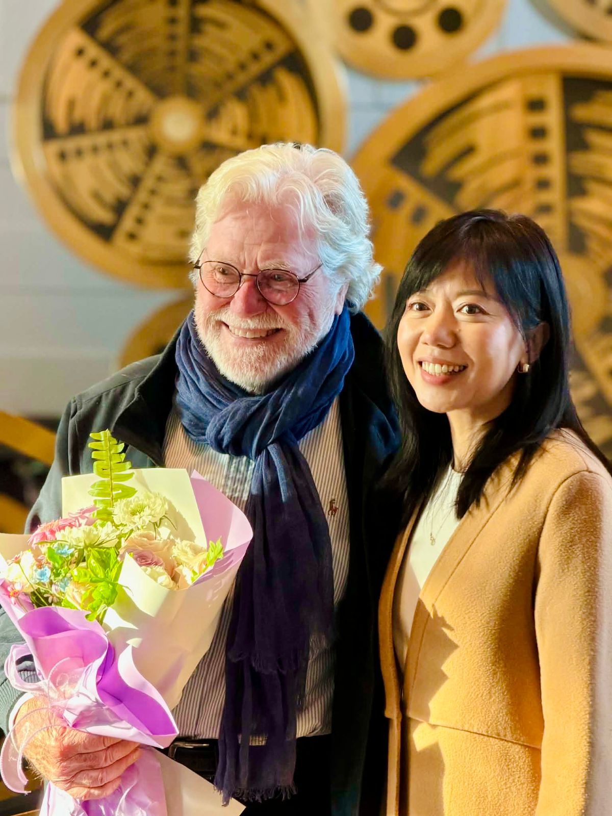 حسين فهمي واحد صناع الفيلم الصيني