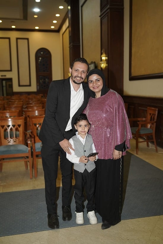 حفل الزفاف بمشاركة الأهل