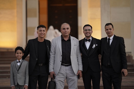 الدكتور مصطفى البديوي والمهندس أشرف البديوي والمحامي أحمد البديوي