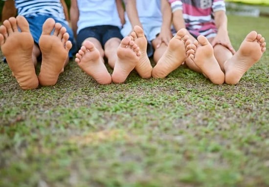 تحدى أصابع القدم