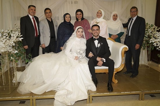 حفل زفاف مدحت وآية