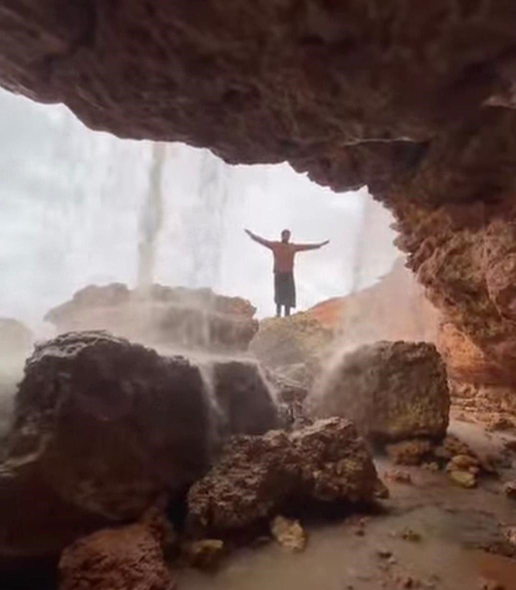 امطار الخير وفرحة اهالي مطروح بها