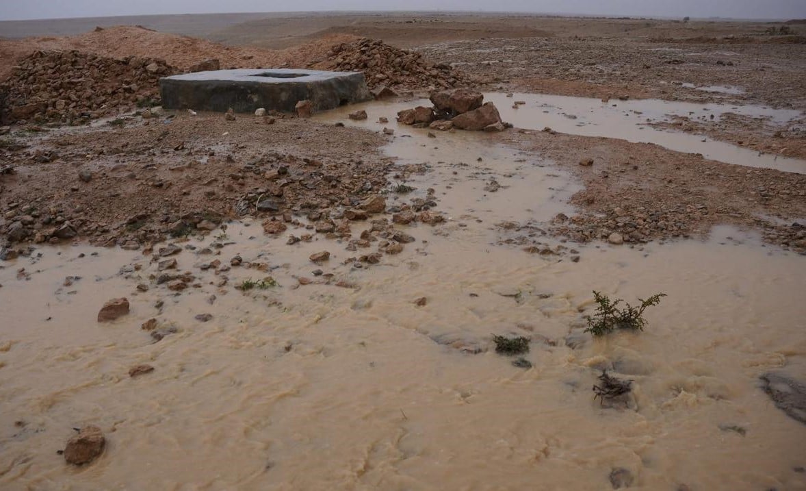 حصاد الامطار في ابار وخزانات بمطروح