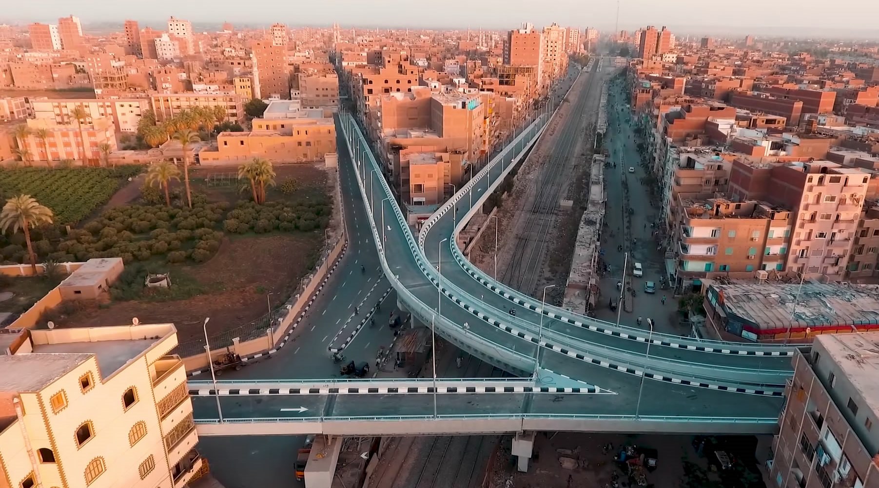 كوبري جرجا اعلي السكة الحديد (2)