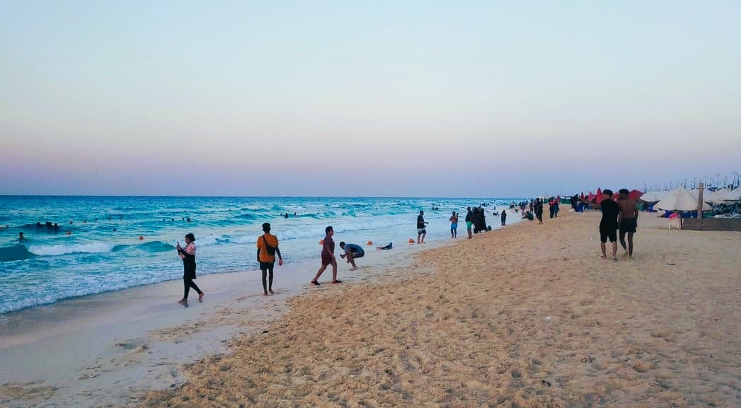 شواطئ كورنيش غرب مرسى مطروح