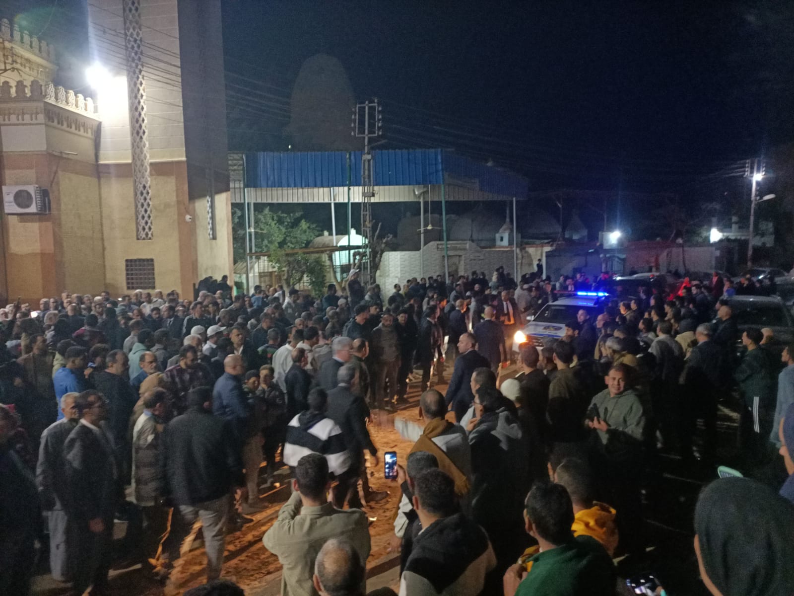 حالة من الحزن بين اهالي القرية وأسرة المهندس