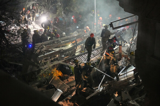 الدمار في حيفا المحتلة