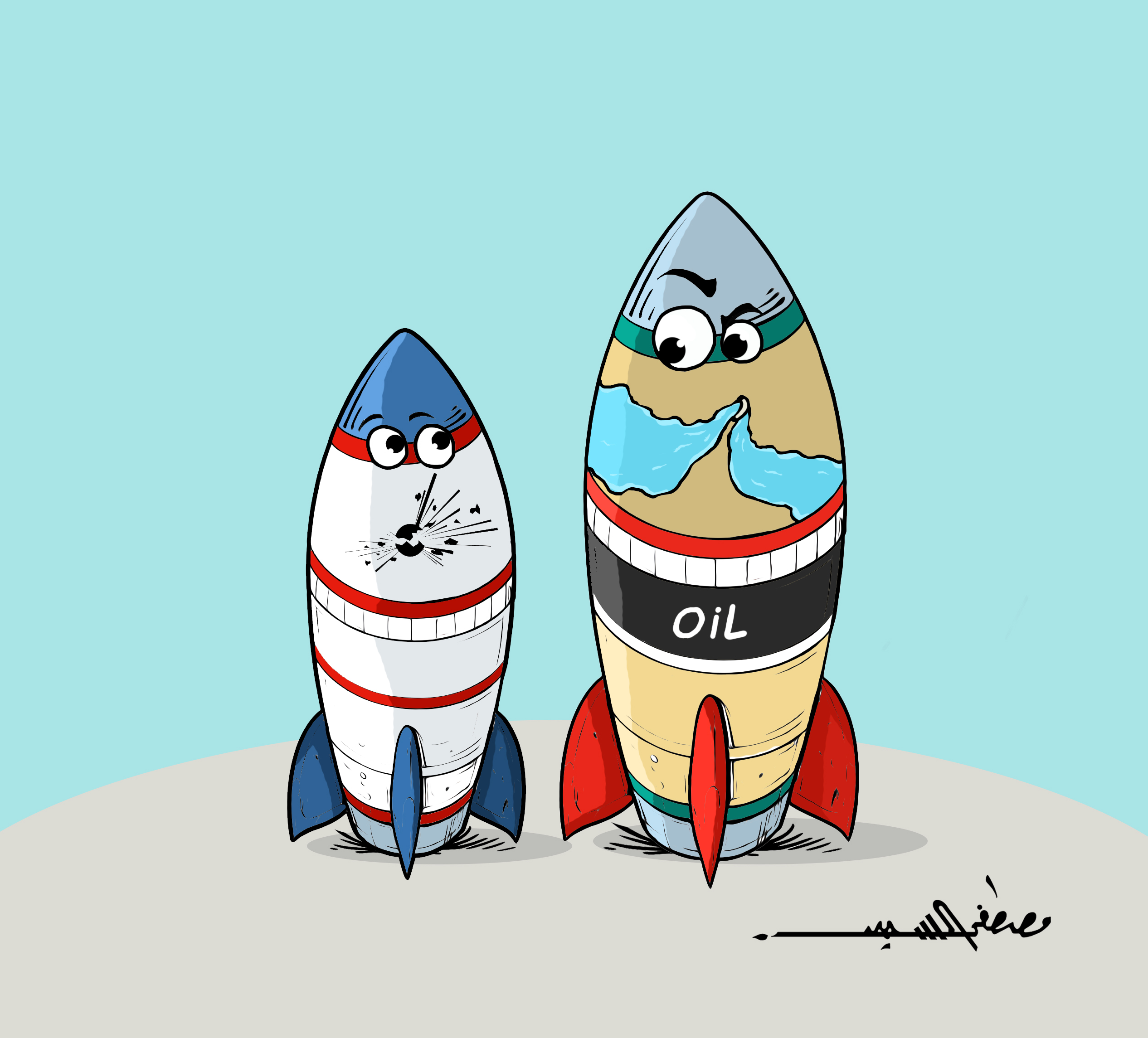 كاريكاتير-مصطفى-السيد