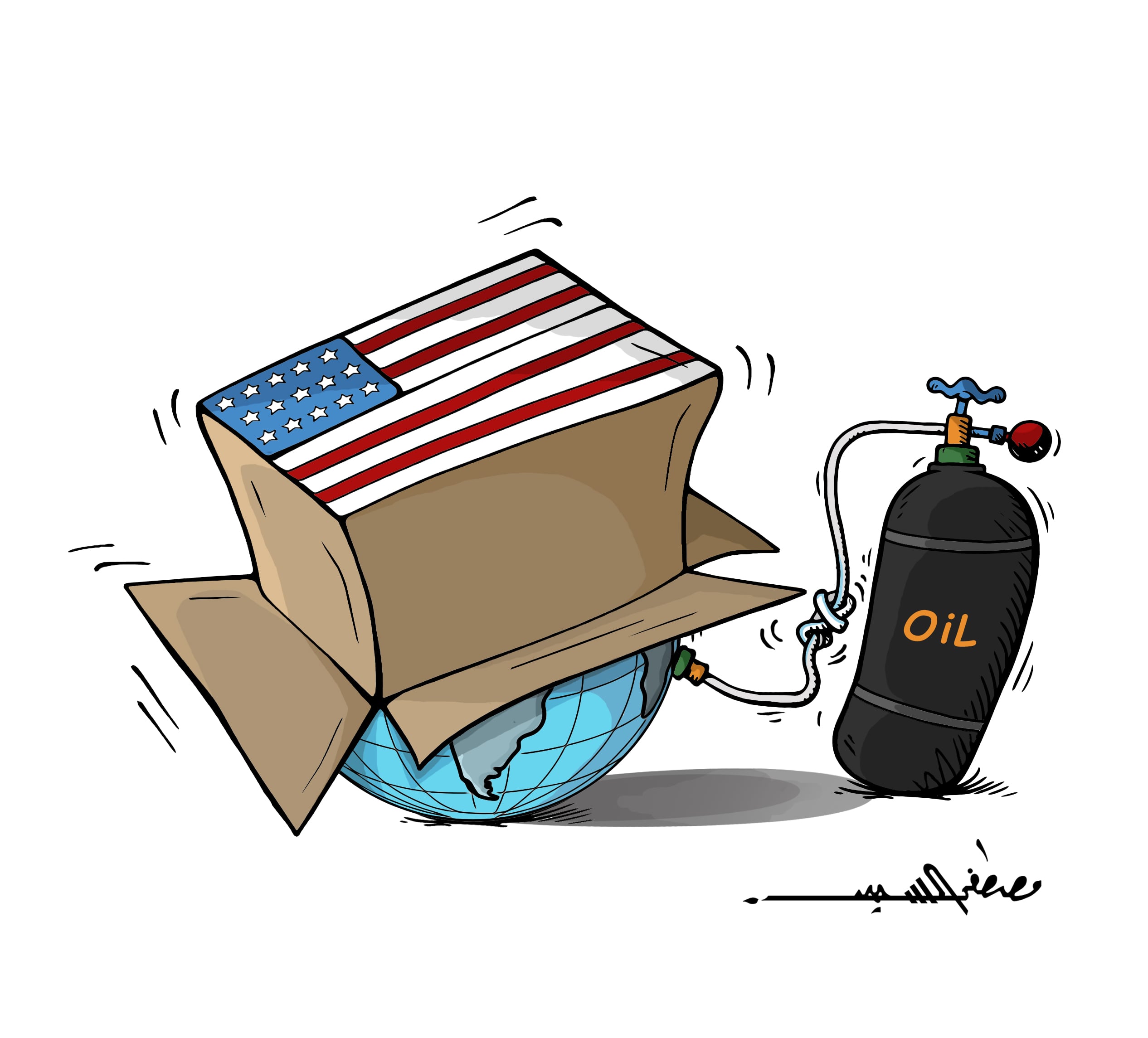 كاريكاتير-مصطفى-السيد