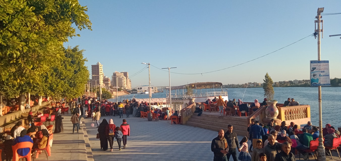 حديقة دسوق المطلة على نهر النيل