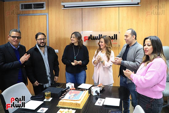 شيري عادل تحتفل بعيد ميلادها فى اليوم السابع