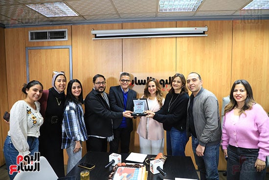 تكريم النجمة شيري عادل فى اليوم السابع تكريم النجمة شيري عادل فى اليوم السابع