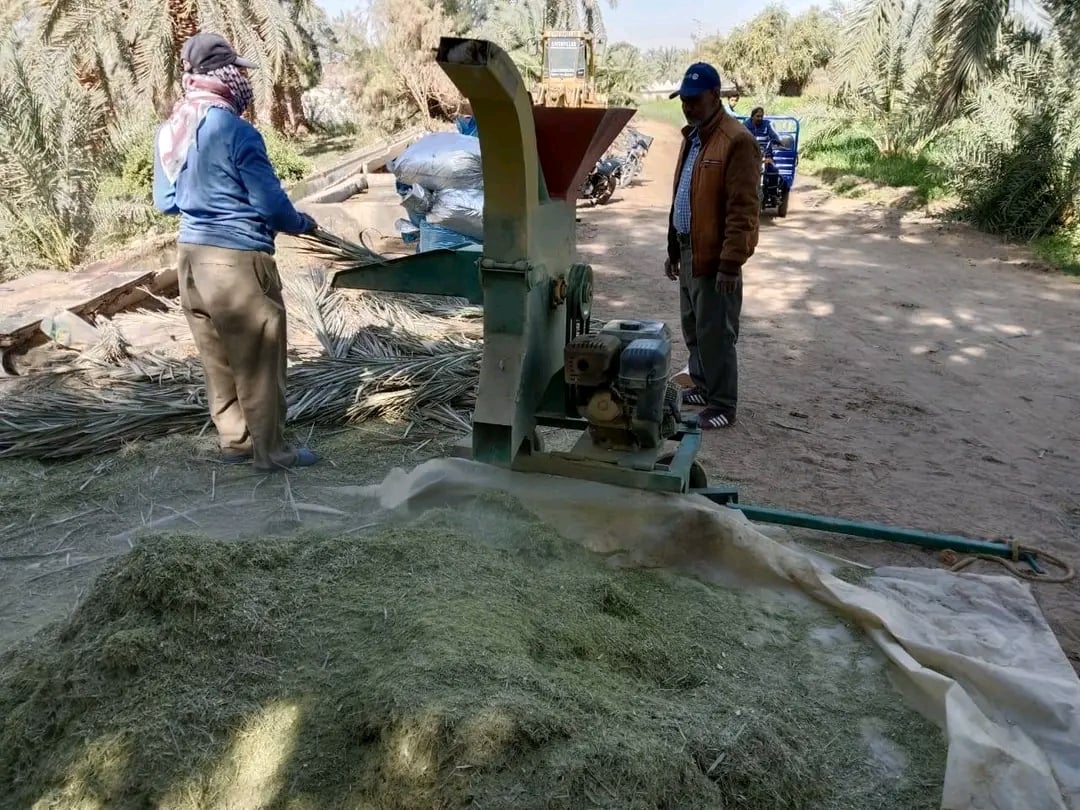 وحدة لطحن مخلفات النخيل وحدة لطحن مخلفات النخيل