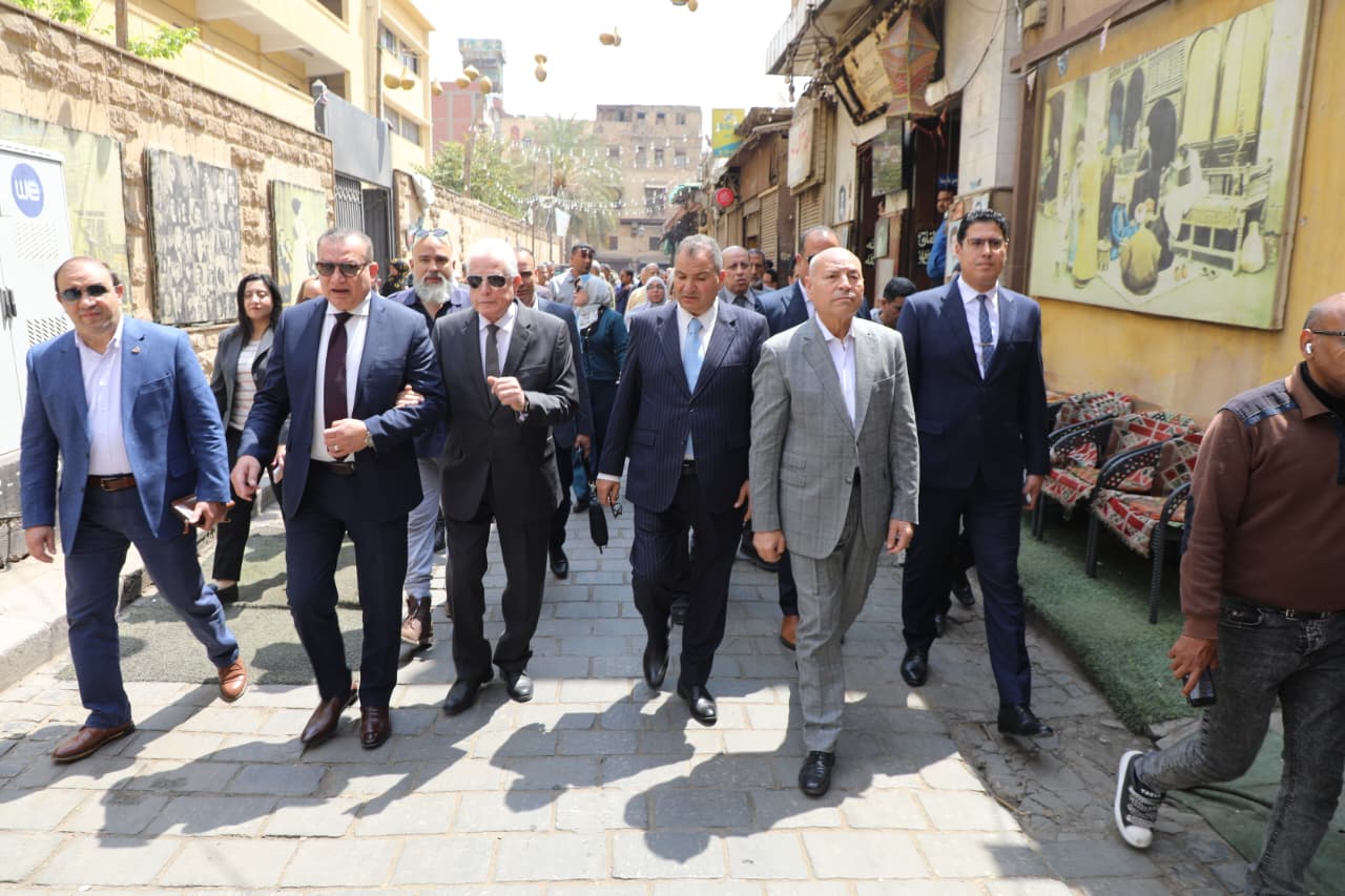 خالد فودة ومحافظ القاهرة يتفقدان تطوير "التاريخية" خالد فودة ومحافظ القاهرة يتفقدان تطوير "التاريخية"