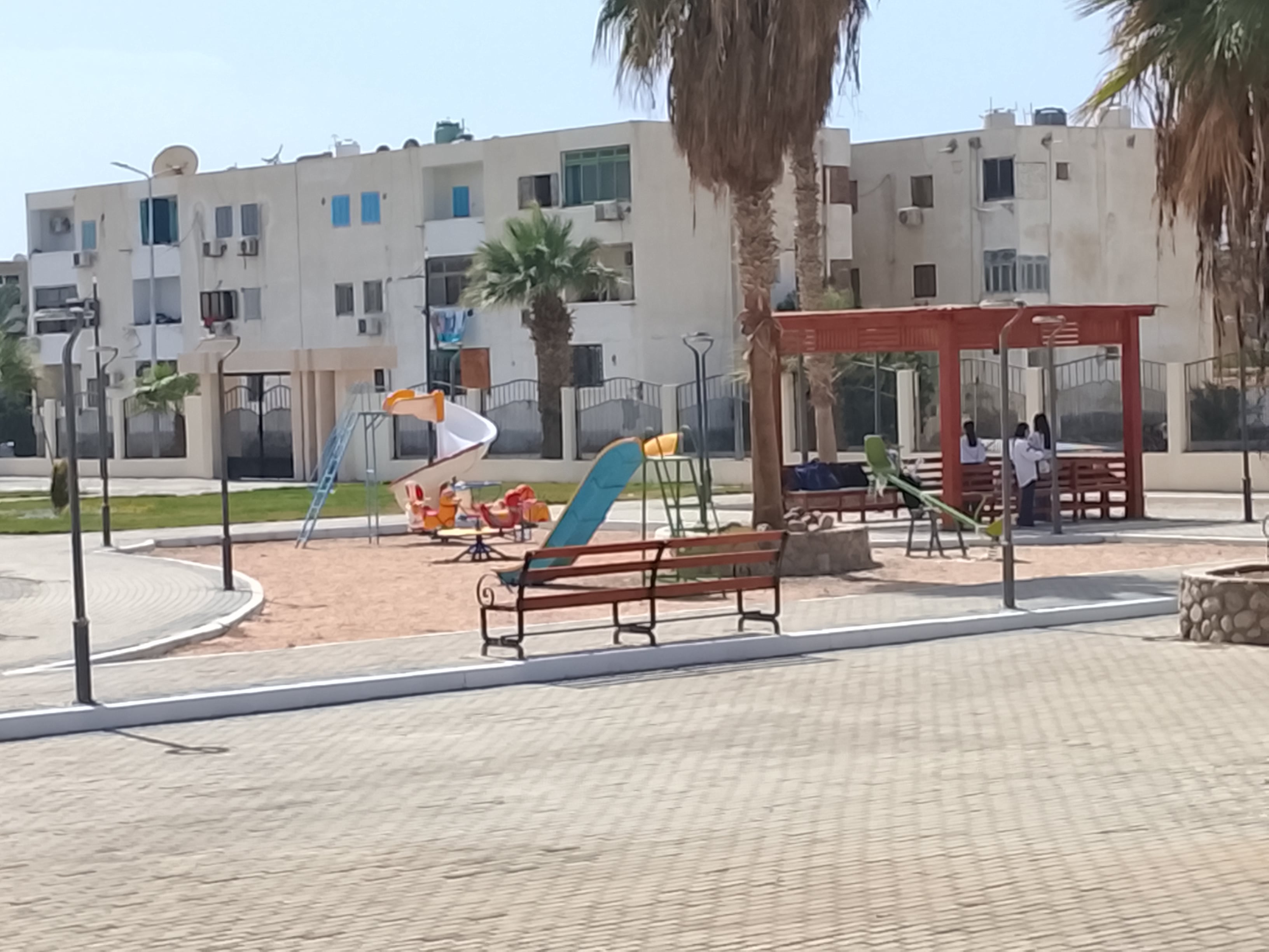 حديقة الزهور بمدينة الطور حديقة الزهور بمدينة الطور