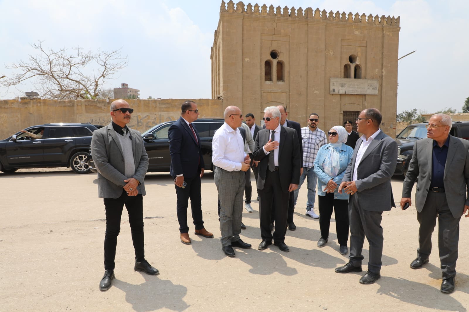 خالد فودة ومحافظ القاهرة يتفقدان تطوير "التاريخية" خالد فودة ومحافظ القاهرة يتفقدان تطوير "التاريخية"