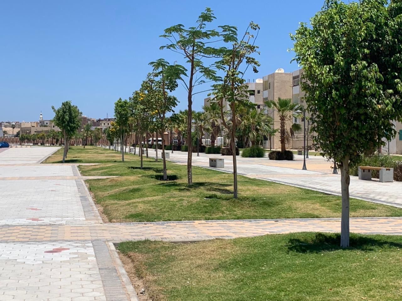 ممشى طريق المطار