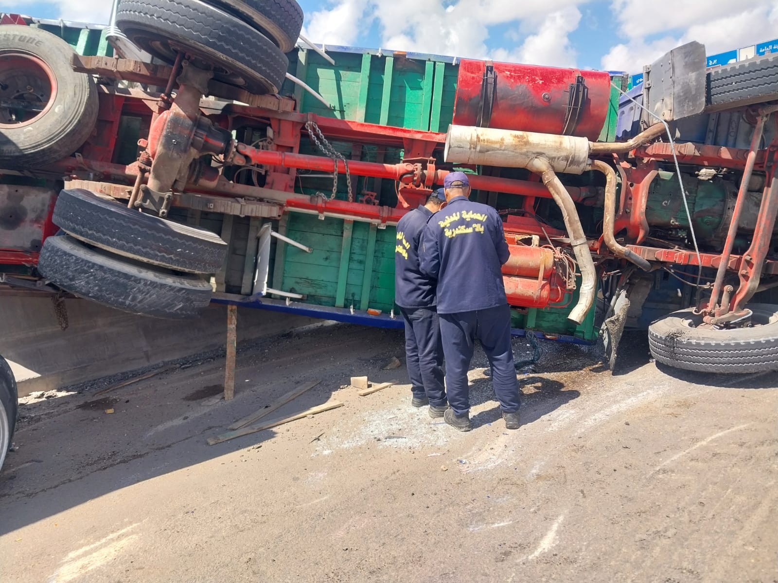 حادث مروري في الإسكندرية