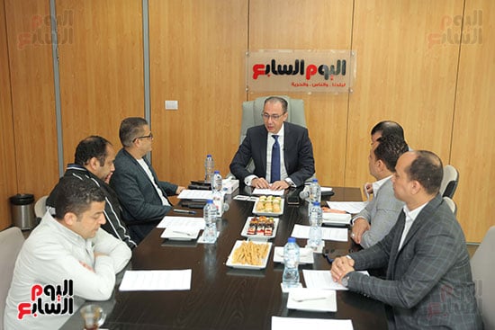 ندوة الدكتور شريف باشا فى اليوم السابع