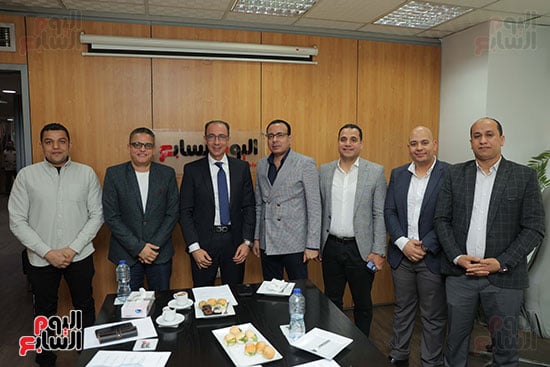 الدكتور شريف الباشا فى ضيافة اليوم السابع