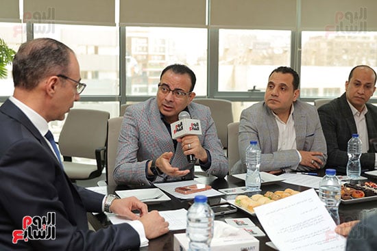 جانب من ندوة الدكتور شريف باشا