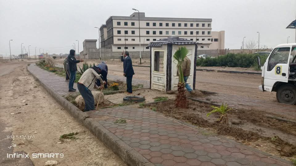 مدينة جمصة تستعد لاستقبال موسم الصيف