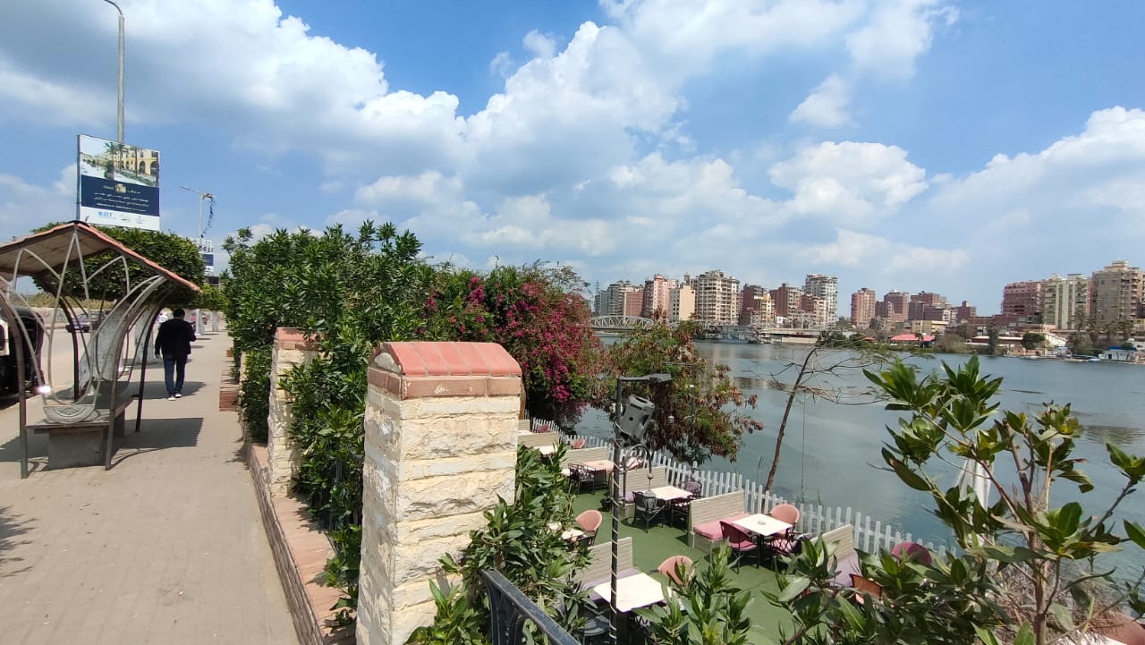 كورنيش النيل يستعد لاستقبال المواطنين