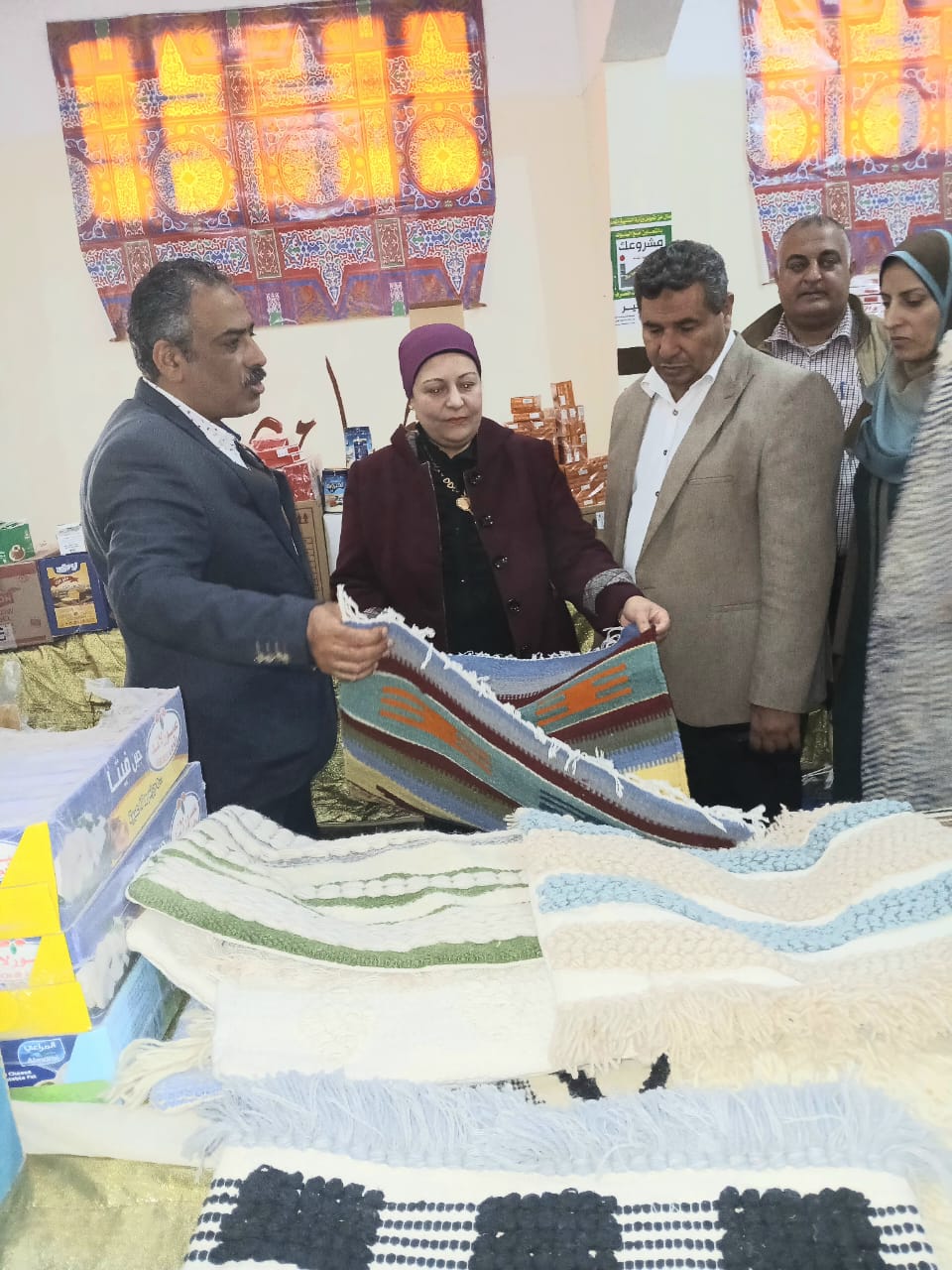 تنوع منتجات الكليم والسجاد