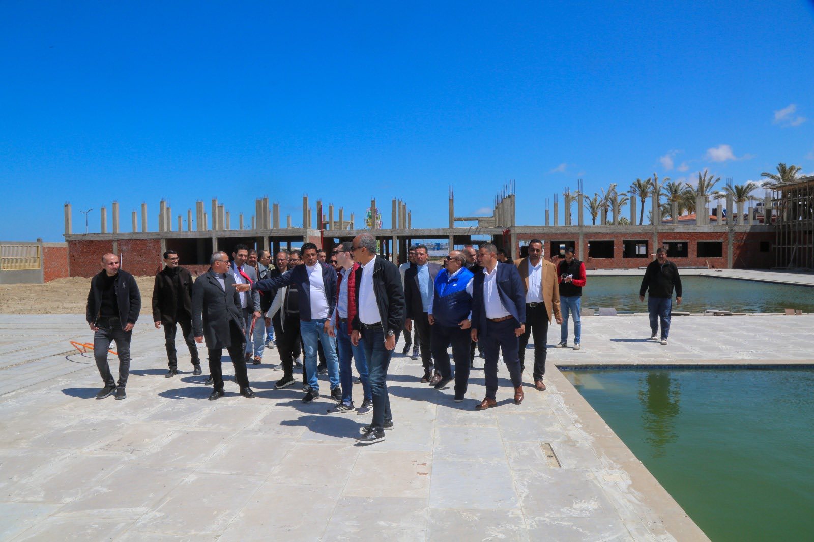 مشروع لأكوابارك بكورنيش مصيف بلطيم